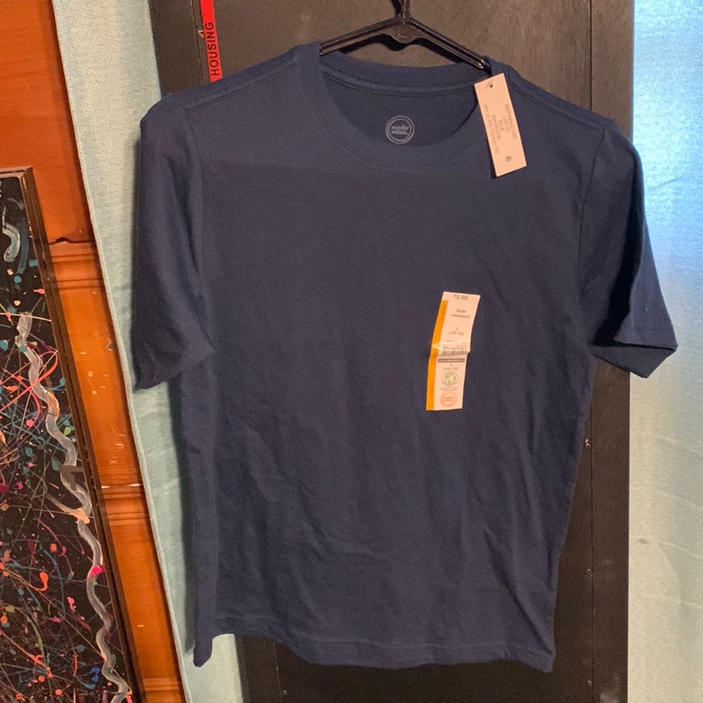 Blue shirt size Large